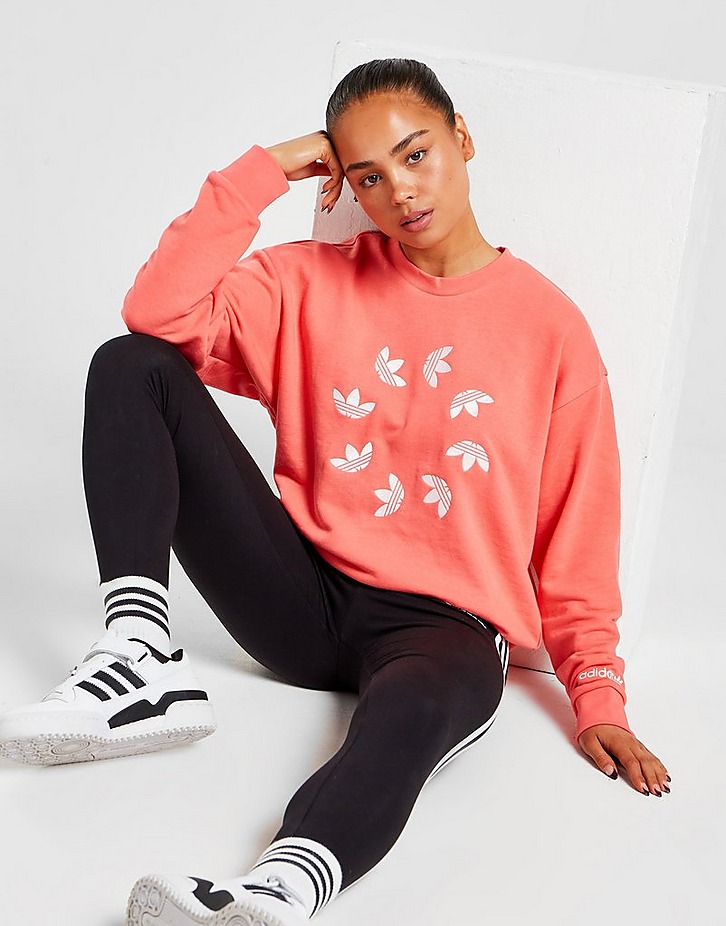 adidas Originals Circle Trefoil Crew Sweatshirt